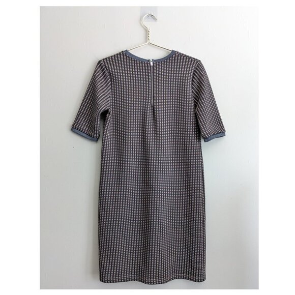 Zara checked slim shift dress - Picture 3 of 4